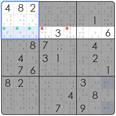how to solve medium level sudoku